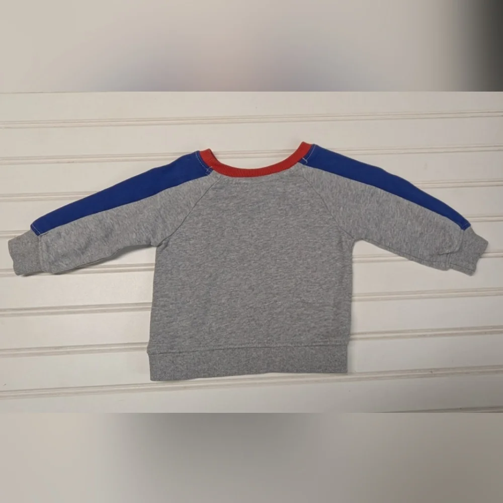 Hanna Andersson Gray Sweatshirt with Dinosaur Print - Picture 5 of 6